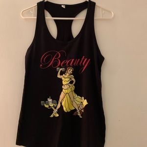 Princess Belle racerback tank